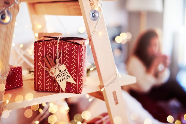 Colpo di regalo di Natale fatto in casa