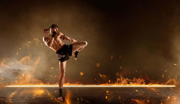 Combattitori di boxe Muay Thai