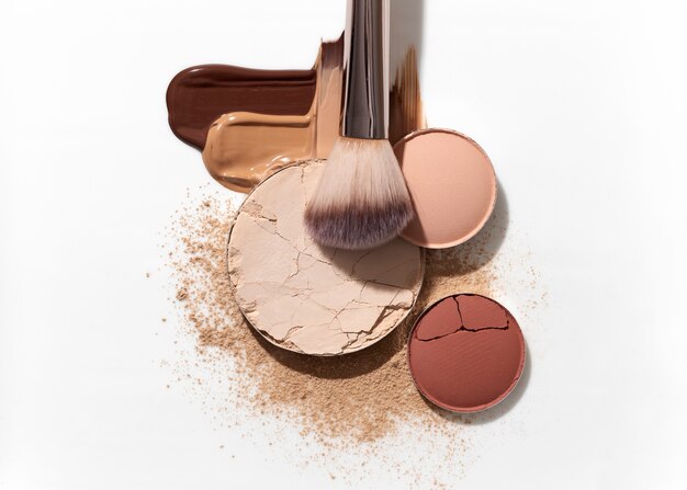 Combinazione di texture di trucco