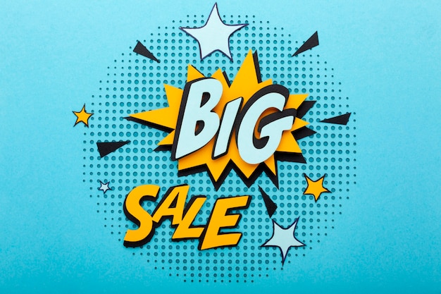 Composizione del black friday in stile carta