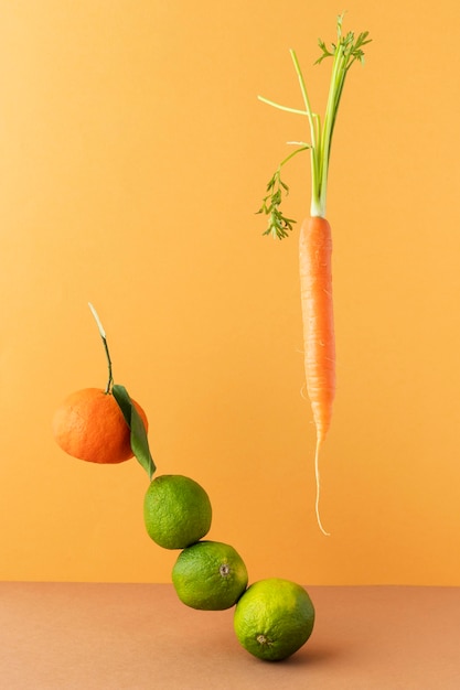 Composizione del cibo vegetariano sano