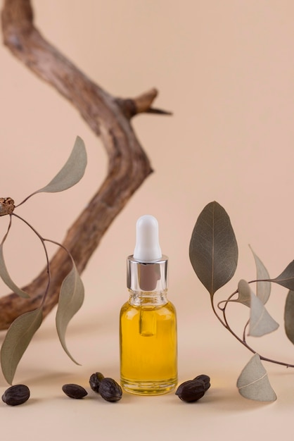 Composizione del contagocce di olio di jojoba