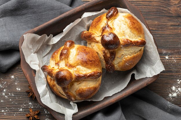 Composizione del pane tradizionale dei morti