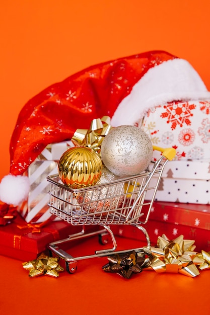 Composizione di shopping di Natale