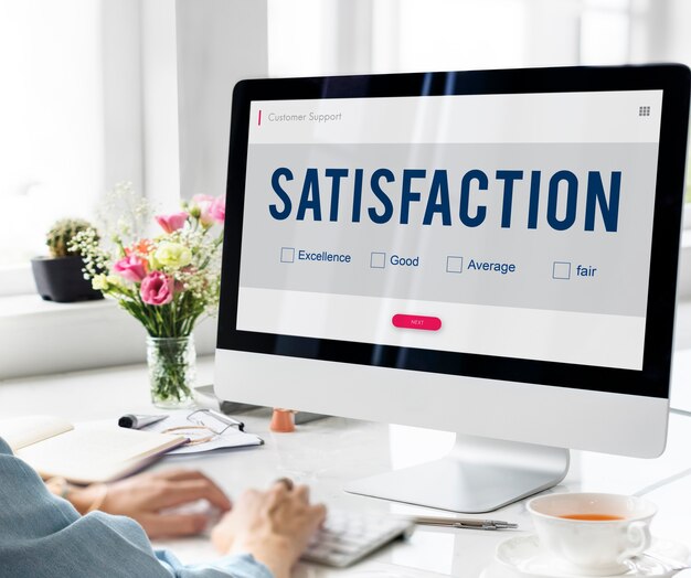 Concetto dell'interfaccia di feedback del servizio clienti