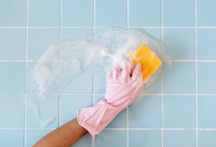 Foto gratuito concetto di faccende domestiche