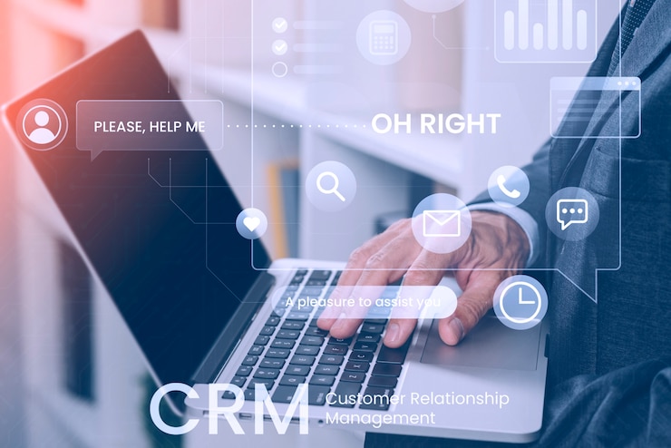 Foto gratuito concetto di gestione delle relazioni con i clienti