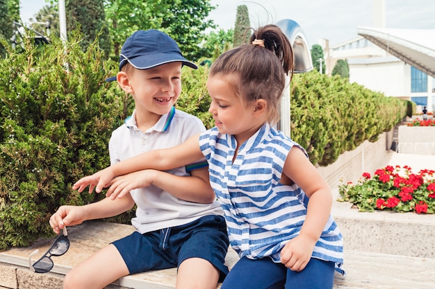 Concetto di moda per bambini