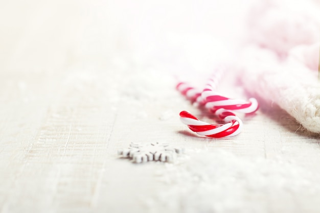 Concetto di Natale, decorazione di Natale, closeup, tonica, con posto per il testo