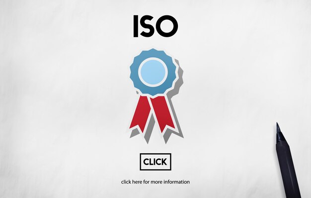 Concetto di qualità dell'organizzazione per gli standard internazionali ISO