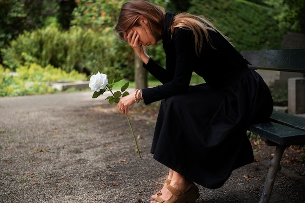 Concetto di sfondo del cimitero