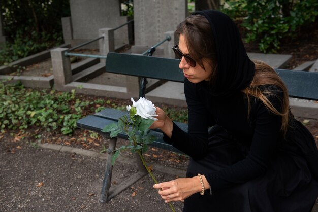 Concetto di sfondo del cimitero