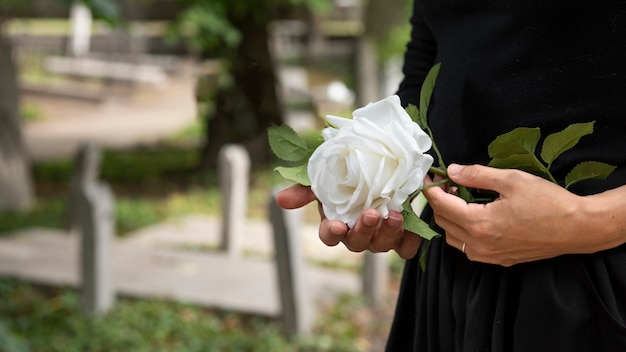 Concetto di sfondo del cimitero