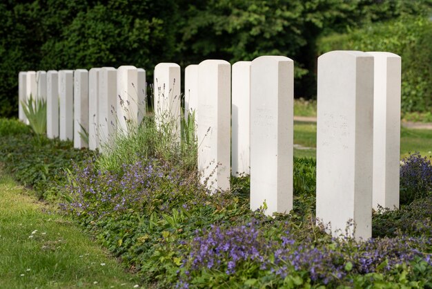 Concetto di sfondo del cimitero