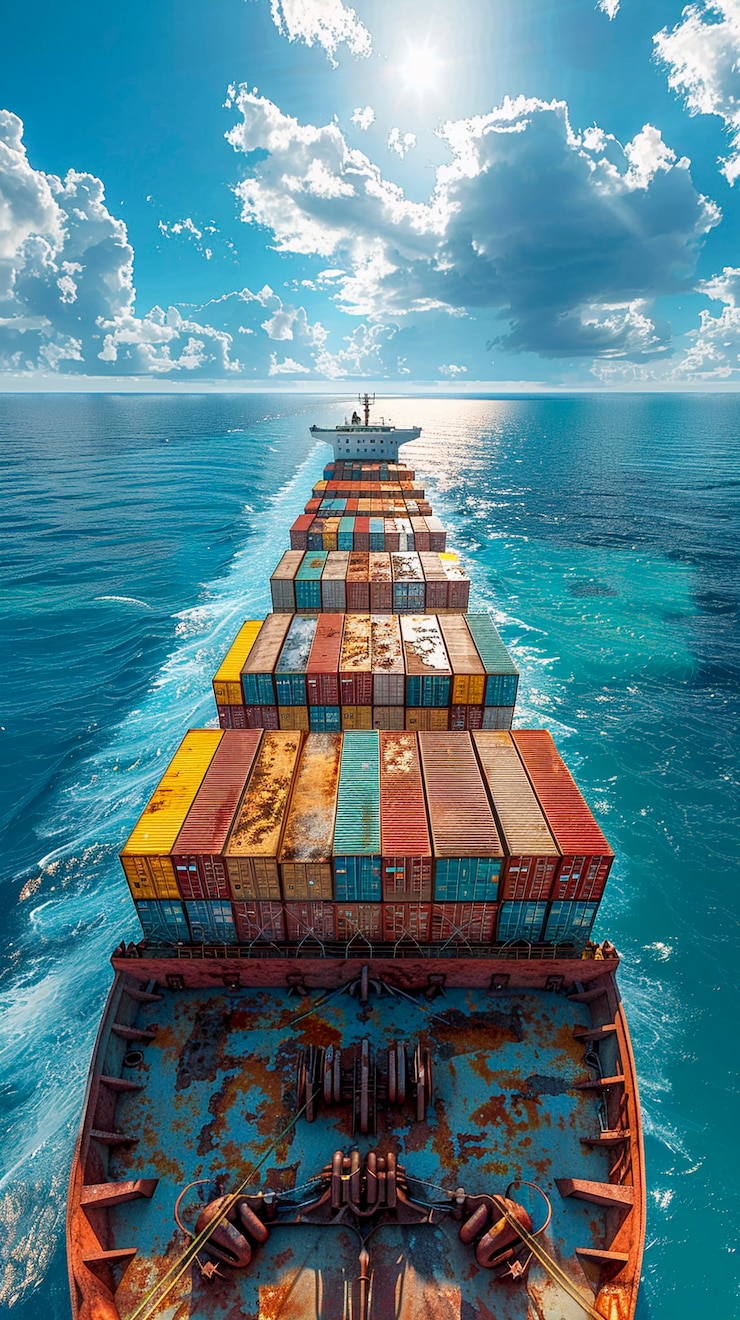 Foto gratuito concetto di trasporto e logistica