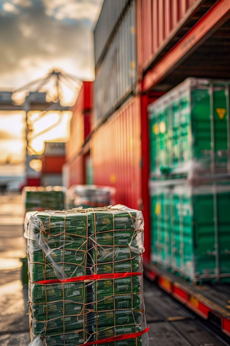 Foto gratuito concetto di trasporto e logistica