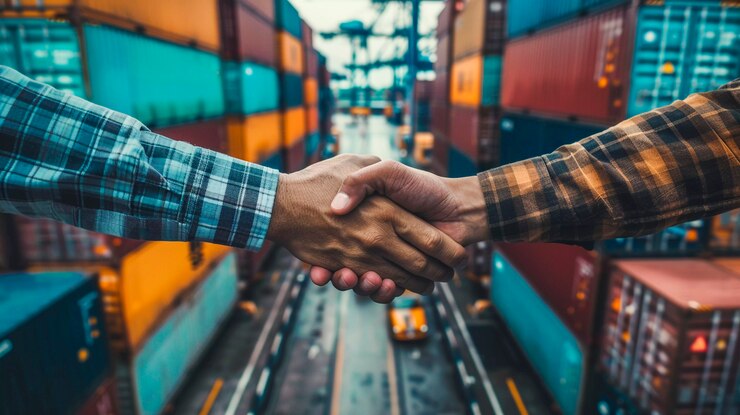 Foto gratuito concetto di trasporto e logistica