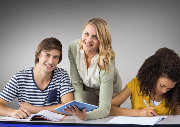 conoscenza accademica colore scuola stepping