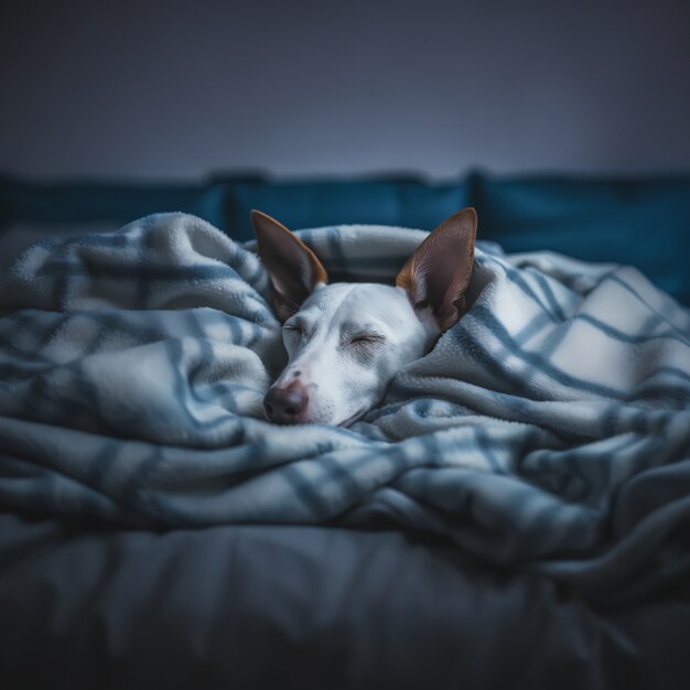 Cuccio cane che dorme ai generato