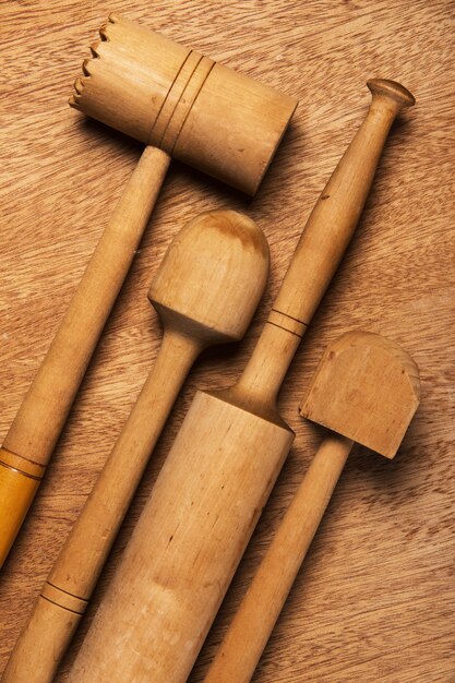 Cucina. Utensile di legno