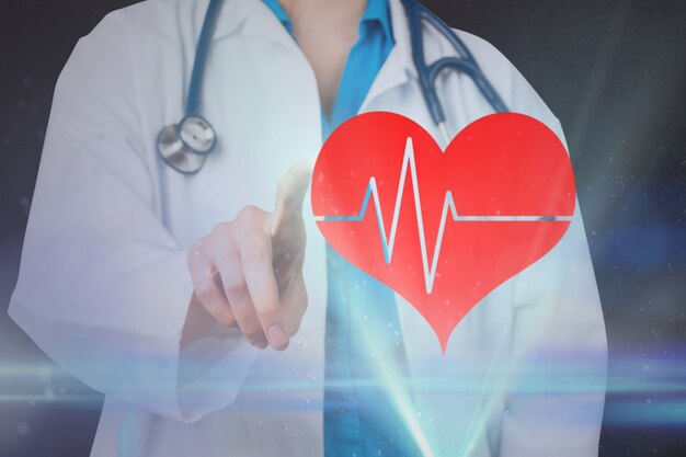 cuore carriera cardiaco tasso cartellone