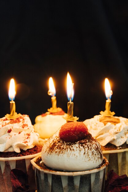 Cupcake still life