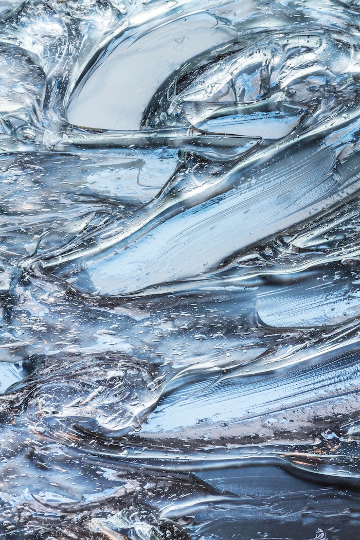 Foto gratuito dall'alto primo piano del gel idroalcolico