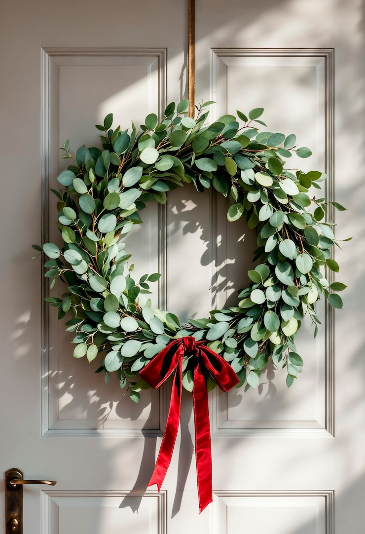Foto gratuito decorazione natalizia in stile minimalista