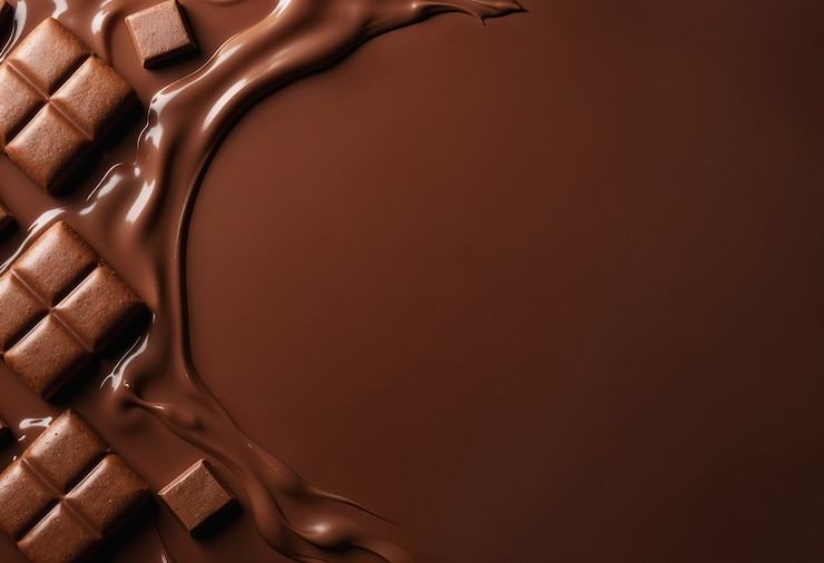 Foto gratuito delizia di cioccolato fuso