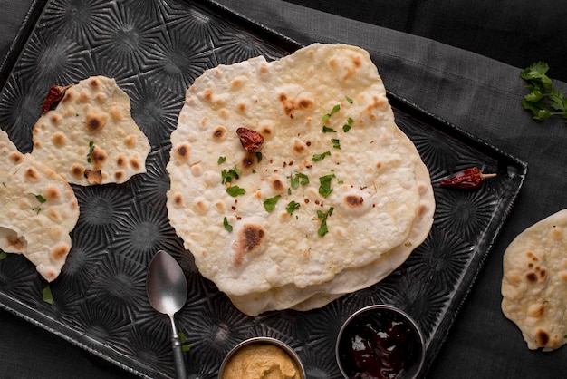 Deliziosa composizione di roti . nutriente