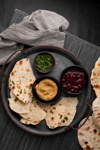 Deliziosa composizione di roti . nutriente