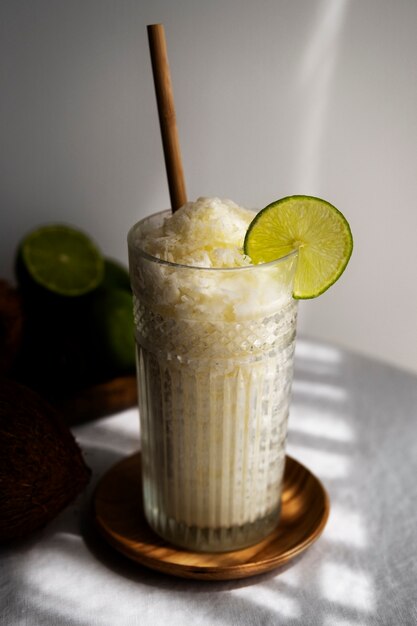 Deliziosa granita al gusto di frutta