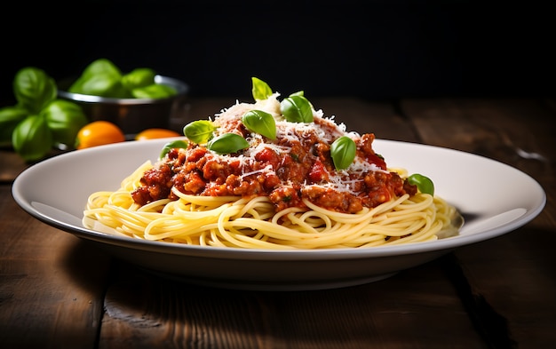 Deliziosa pasta sul piatto