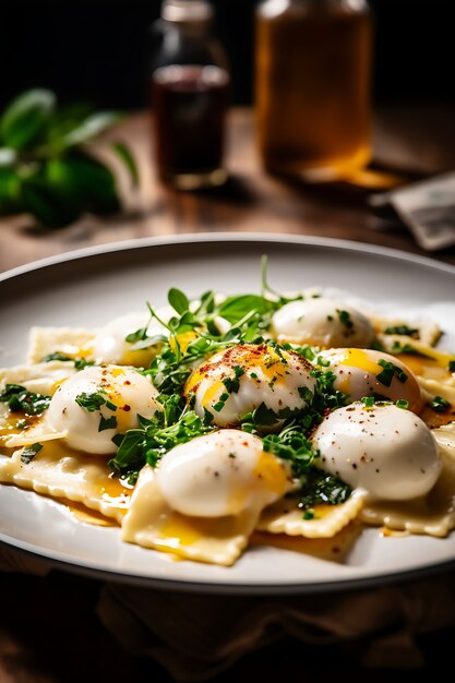 Deliziosa pasta sul piatto