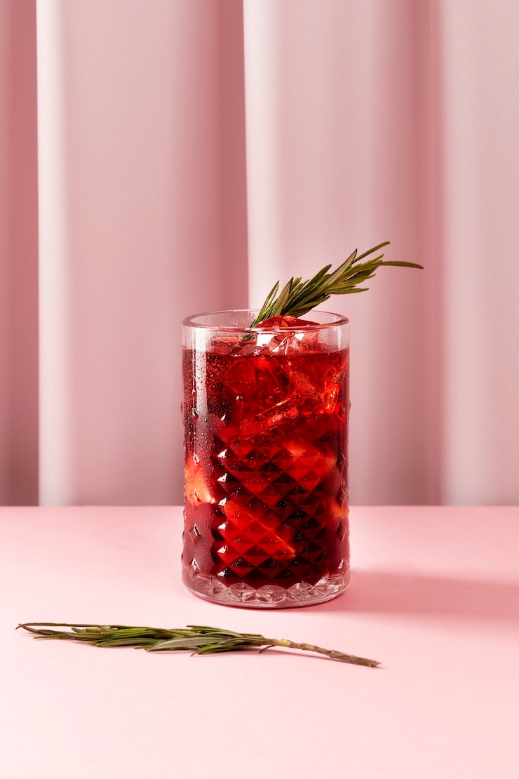 Foto gratuito deliziosa sangria alle erbe