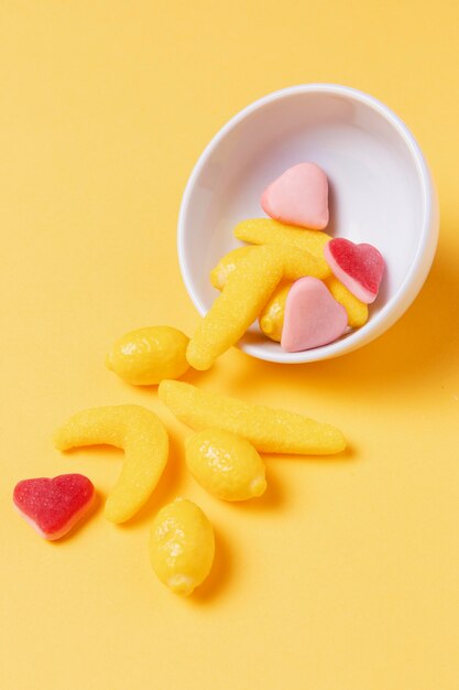 Deliziosi dolci a forma di cuore