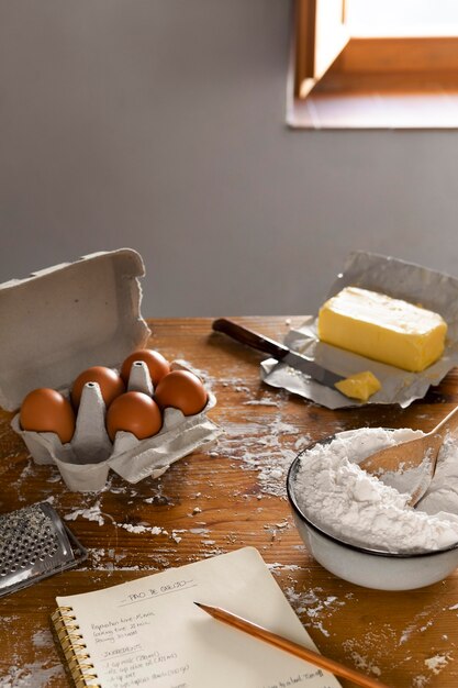 Delizioso assortimento di pane al formaggio