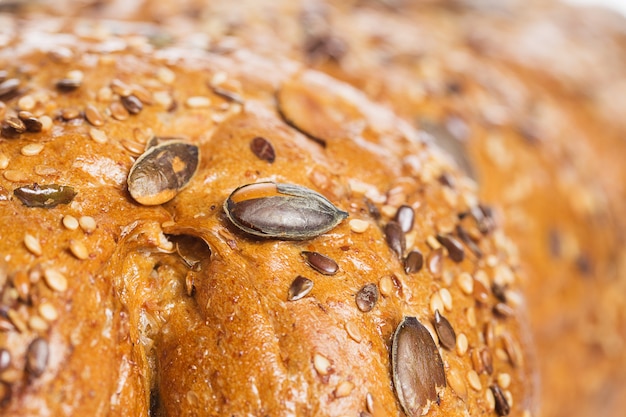 Delizioso pane fatto con buon grano