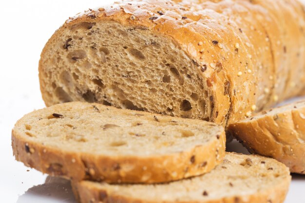 Delizioso pane fatto con buon grano