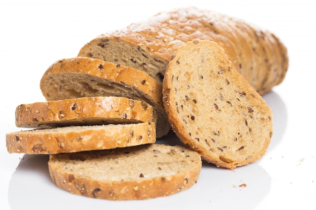 Delizioso pane fatto con buon grano