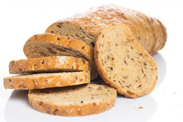 Delizioso pane fatto con buon grano