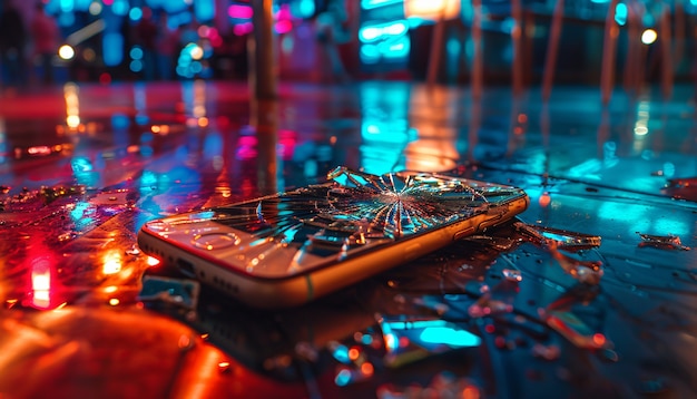 Destruzione della scena degli smartphone