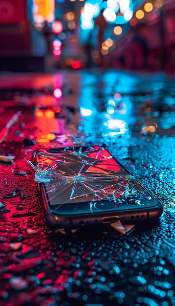 Destruzione della scena degli smartphone