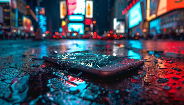 Destruzione della scena degli smartphone