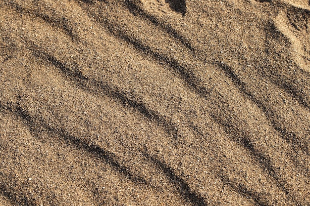 dettaglio della consistenza del suolo in primo piano