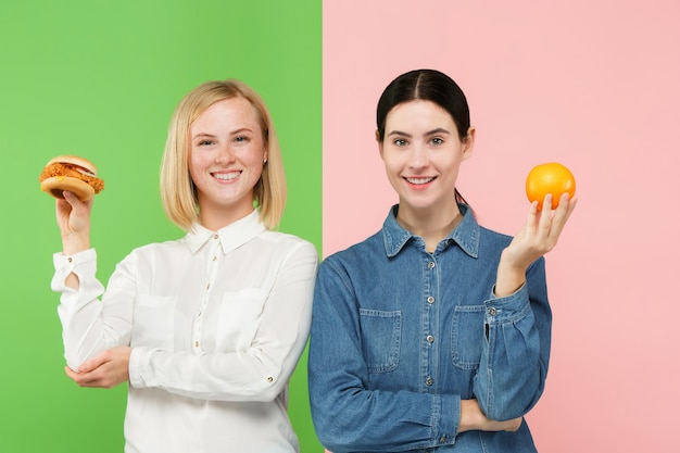 Dieta. Concetto di dieta. Cibo salutare.