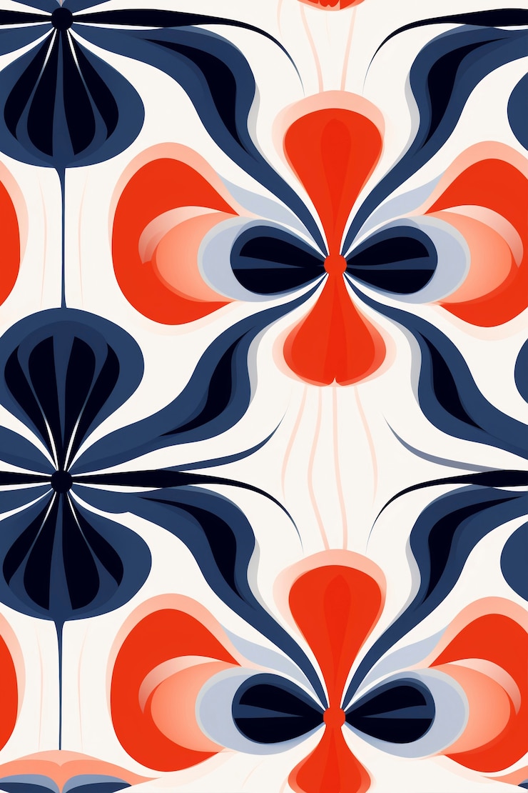 Foto gratuito disegno astratto a pattern senza cuciture