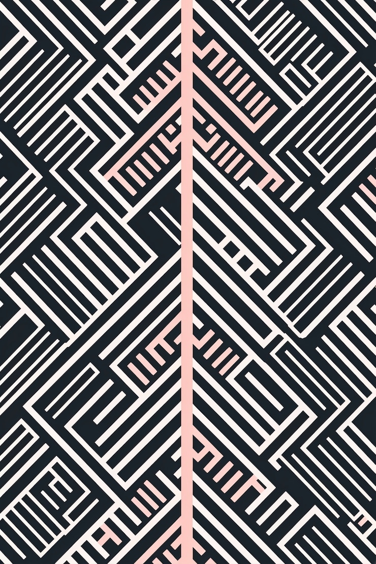 Foto gratuito disegno astratto a pattern senza cuciture