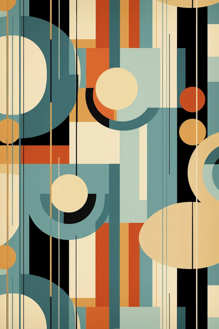 Foto gratuito disegno astratto a pattern senza cuciture