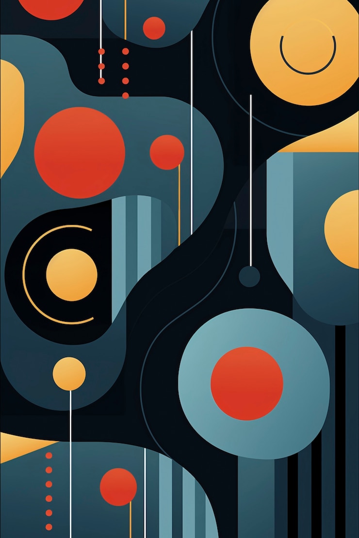 Foto gratuito disegno astratto a pattern senza cuciture